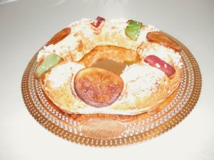 Roscón de Reyes. Pastelería Torrente.